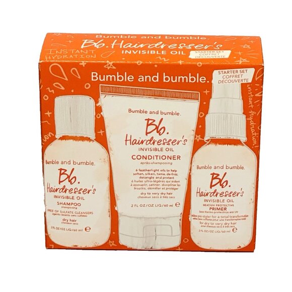 Bumble and Bumble Bb Hairdresser's Invisible Oil Shampoo Conditioner Primer Set - Picture 2 of 11